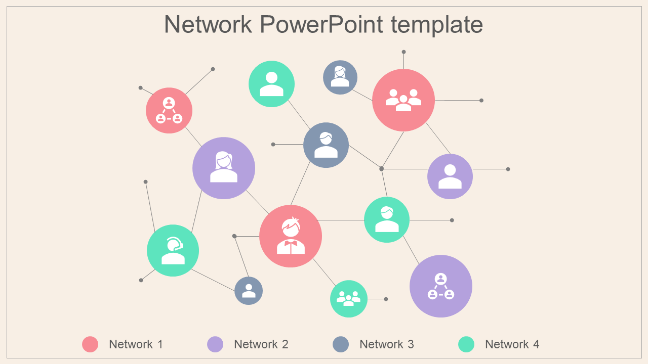 Free Network Powerpoint Template Free Powerpoint Temp 4561